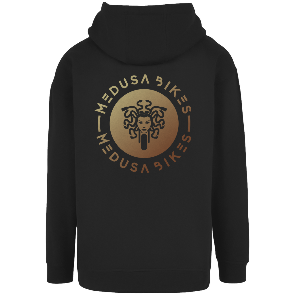 MEDUSA BIKES® - HOODIE MIT KORDEL "FRONT & BACK OG LOGO"