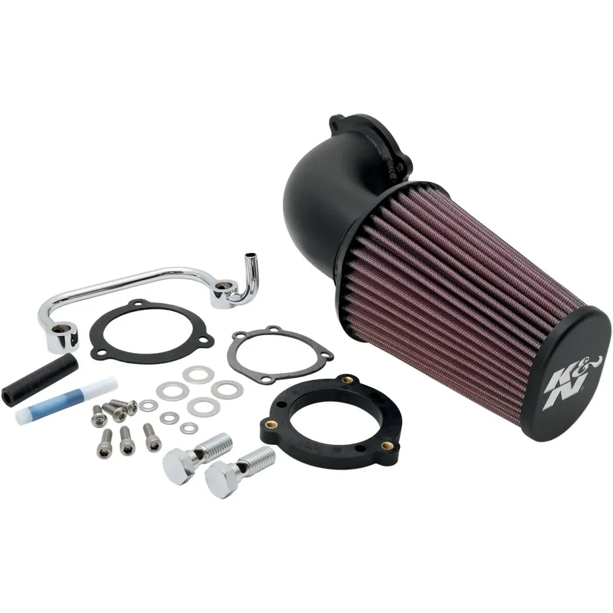 AIRCHARGER PERFORMANCE-ANSAUGSYSTEM | SPORTSTER 883 / 1200 2004–2022 | SCHWARZ – Produktbild 1
