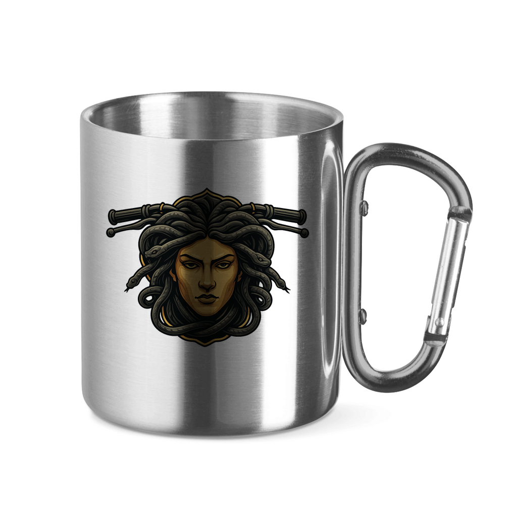 MEDUSA BIKES® - EDELSTAHLTASSE MIT KARABINERGRIFF