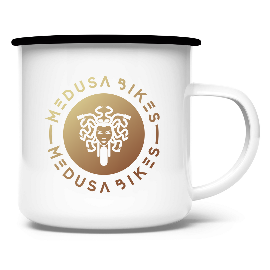 MEDUSA BIKES® - EMAILLE TASSE "MEDUSA LOGO"