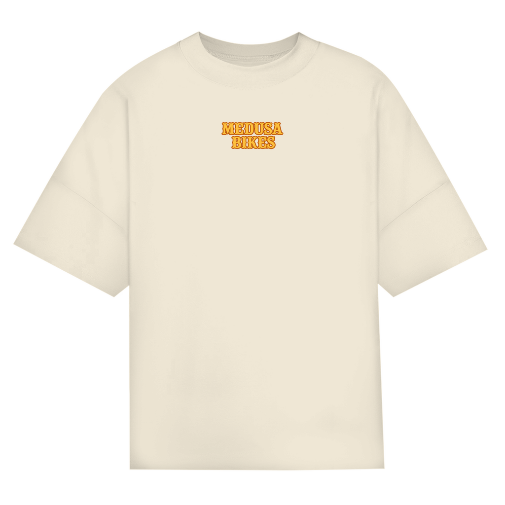 MEDUSA BIKES® - T-SHIRT OVERSIZE "ONLY FRONT LETTER"