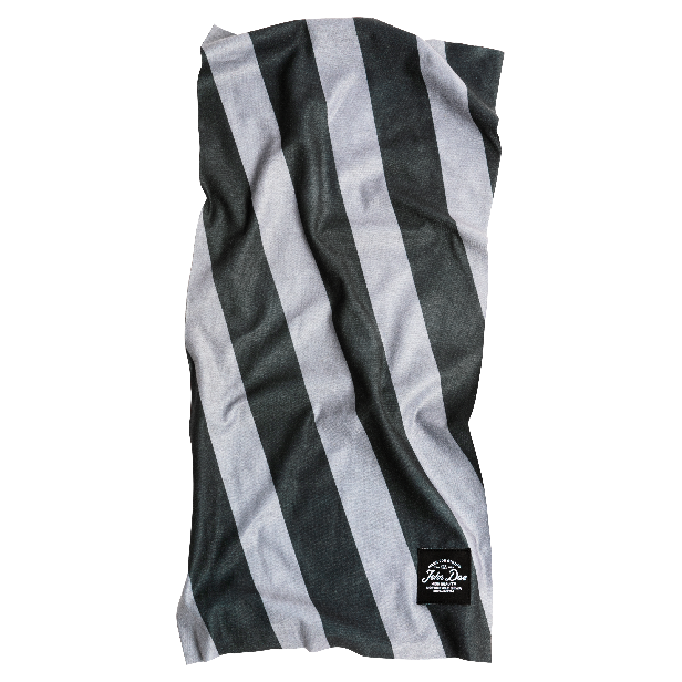 MOTORRAD SCHLAUCHTUCH TUBE STRIPES BLACK GREY