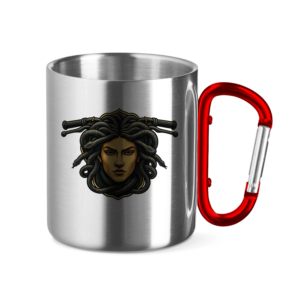 MEDUSA BIKES® - EDELSTAHLTASSE MIT KARABINERGRIFF