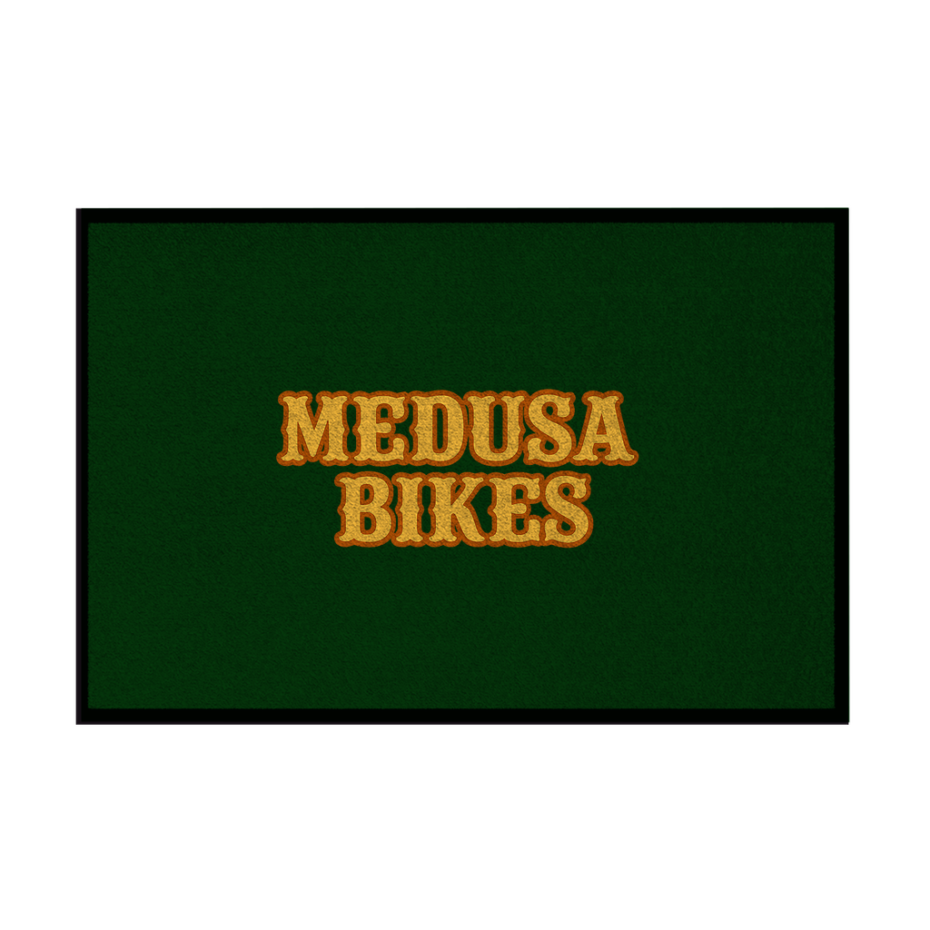 MEDUSA BIKES® - FUßMATTE MIT GUMMIRAND