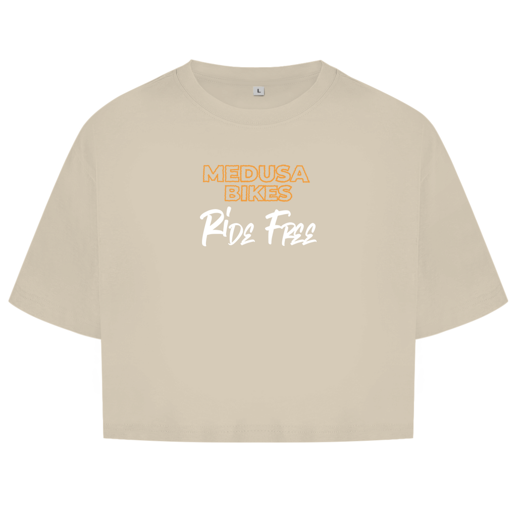 MEDUSA BIKES® – DAMEN CROP TOP "RIDE FREE"