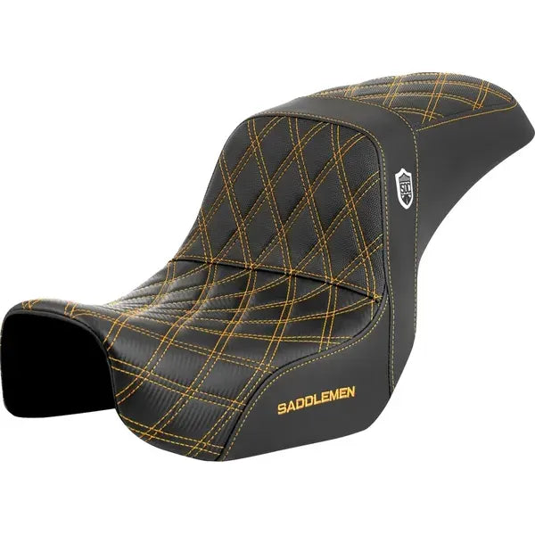 SADDLEMEN PRO SERIES SDC PERFORMANCE SEAT | ZWEISITZER | FÜR DYNA 07-2017 - VIELE FARBEN
