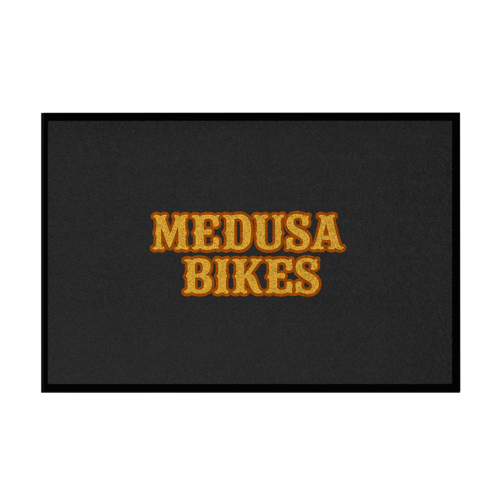 MEDUSA BIKES® - FUßMATTE MIT GUMMIRAND