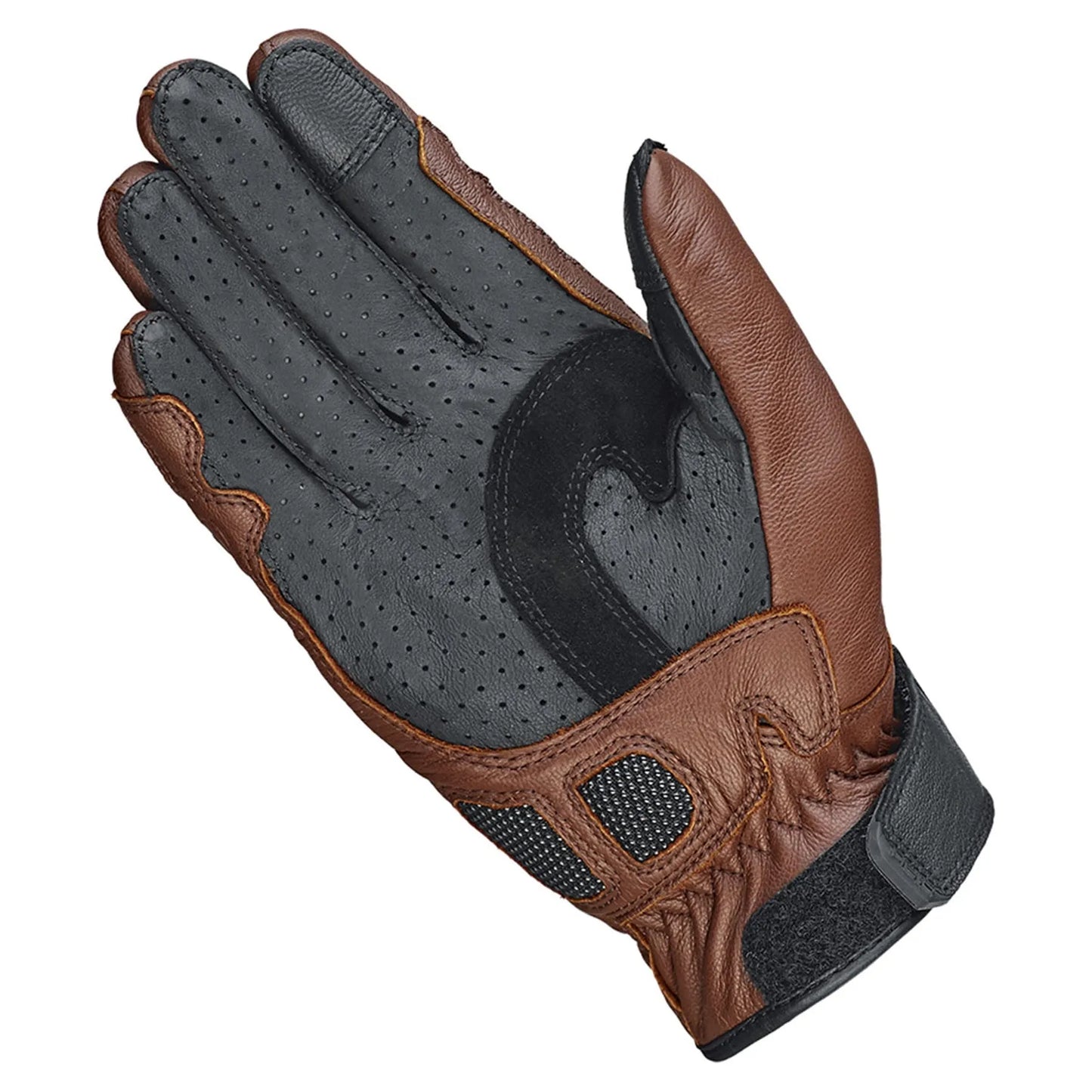 GUANTES DE MOTOCICLETA HELD RODNEY MARRONES