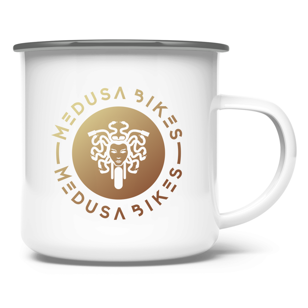 MEDUSA BIKES® - EMAILLE TASSE "MEDUSA LOGO"