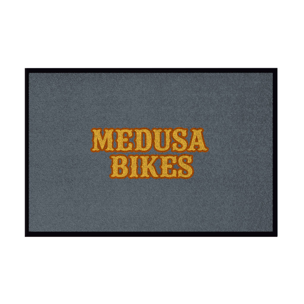 MEDUSA BIKES® - FUßMATTE MIT GUMMIRAND