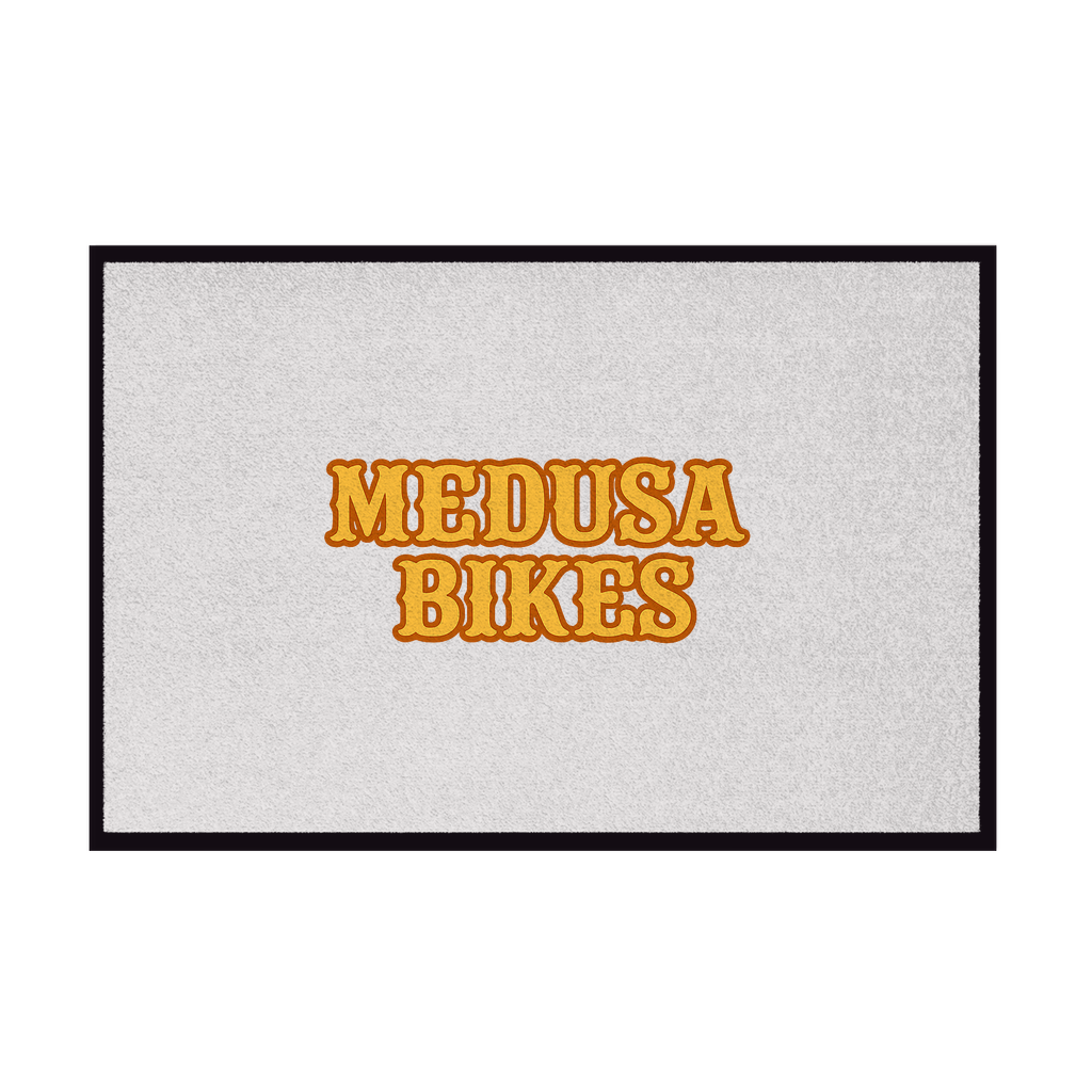 MEDUSA BIKES® - FUßMATTE MIT GUMMIRAND