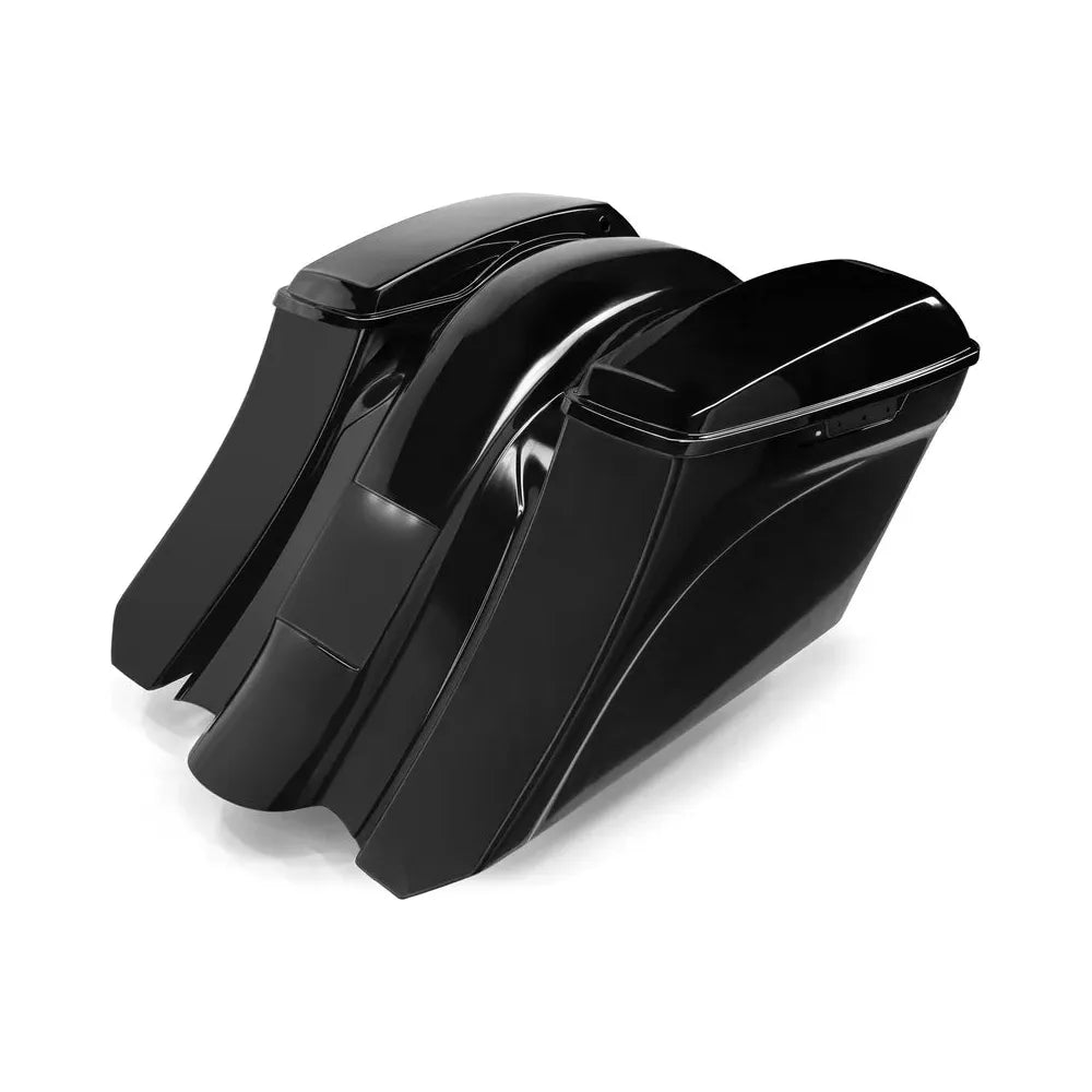 7" EXTENDED SADDLEBAG "BAGGER STYLE" & FENDER KIT FÜR TOURING MODELLE (2014–2023)