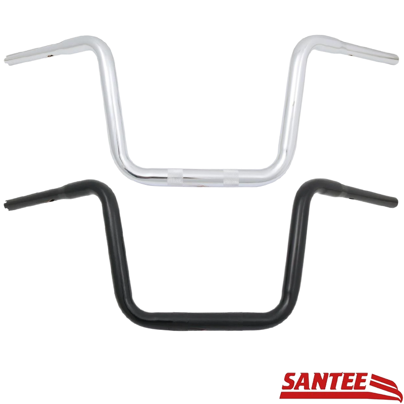 SANTEE APE HANGER LENKER 1.25" FÜR HARLEY BIG TWIN & SPORTSTER AB (1982) – TÜV – MEHRERE HÖHEN
