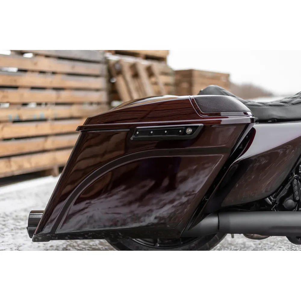 TOURING SADDLEBAG/KOFFER ABDECKUNG REFLEKTOREN ERSATZ LATCH HINGE INSERTS – FÜR TOURING (2014–2023)