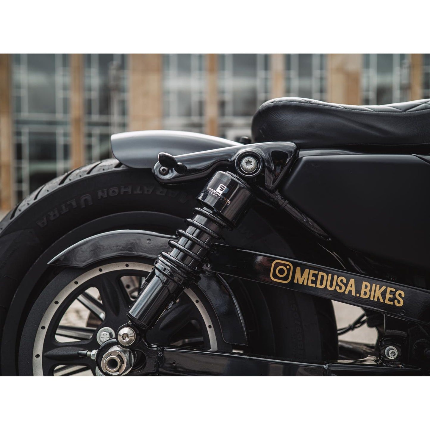 CULT-WERK - FENDER STRUTS SHORT FOR SPORTSTER FROM 2004