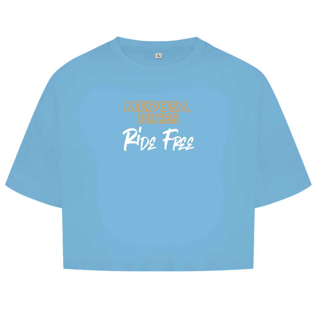 MEDUSA BIKES® – DAMEN CROP TOP "RIDE FREE"