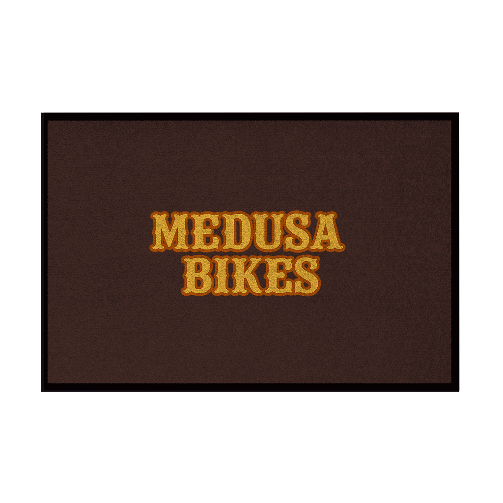 MEDUSA BIKES® - FUßMATTE MIT GUMMIRAND