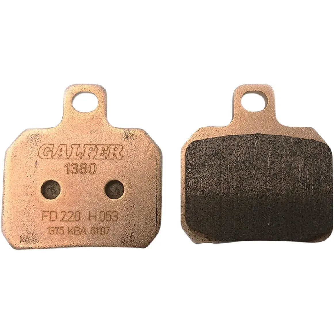 GALFER SINTERMETALL-BREMSBELÄGE FD220G1380 – Produktansicht 2