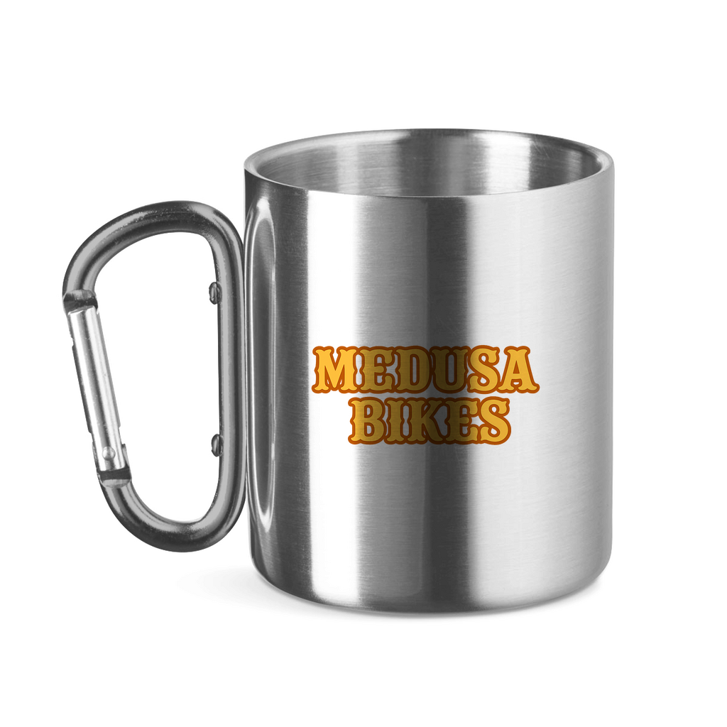 MEDUSA BIKES® - EDELSTAHLTASSE MIT KARABINERGRIFF