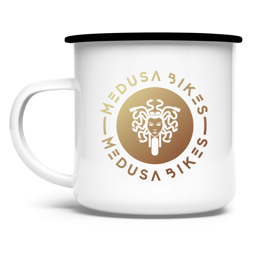MEDUSA BIKES® - EMAILLE TASSE "MEDUSA LOGO"