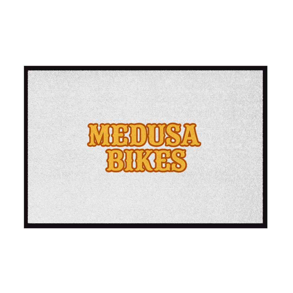 MEDUSA BIKES® - FUßMATTE MIT GUMMIRAND