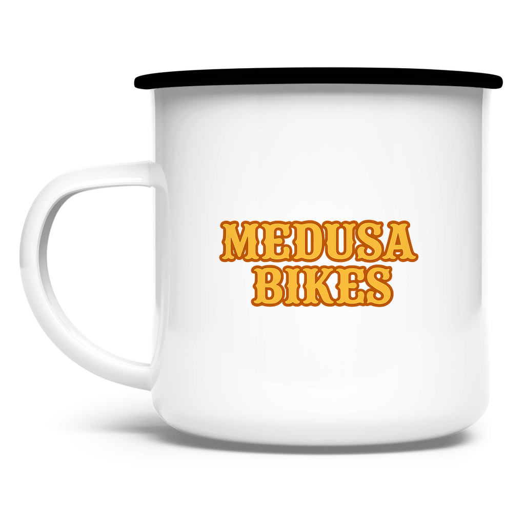 MEDUSA BIKES® - EMAILLE TASSE "LETTER MEDUSA"