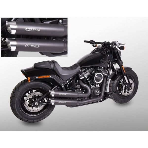 MILLER - ABGASANLAGE BRONCO EURO 4 FÜR SOFTAIL (18-20)