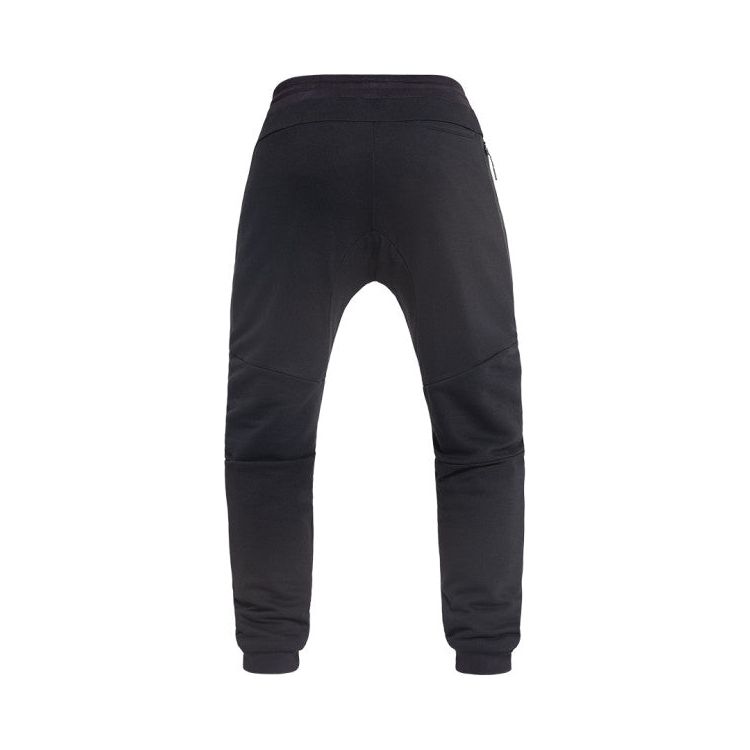 MOTORRADHOSE JOGGER STYLE MIT PROTEKTOREN IN SCHWARZ
