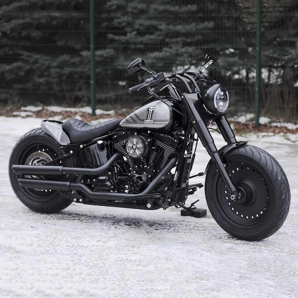 HECKFENDER SHORT BOBBER FENDER PLUS SITZ FÜR SOFTAIL (07-17) UNLACKIERT