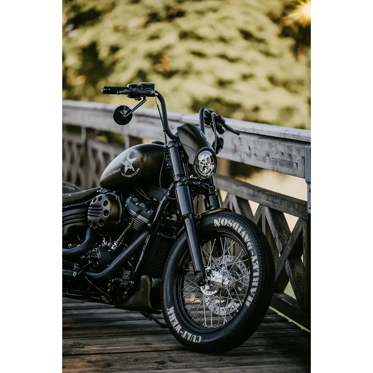 SCHEINWERFERMASKE CUSTOM FÜR STREET BOB & STANDARD AB (2018)