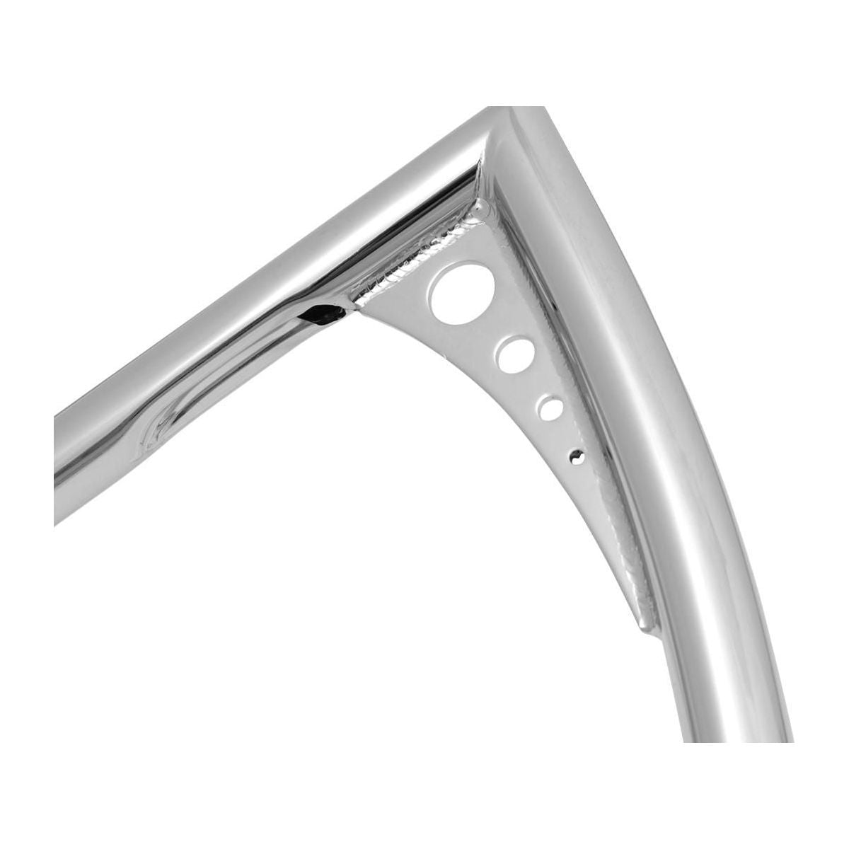 LENKER SANTEE BONANZA STYLE APE HANGER 13,5" FÜR DIVERSE HARLEY MODELLE SCHWARZ & CHROM