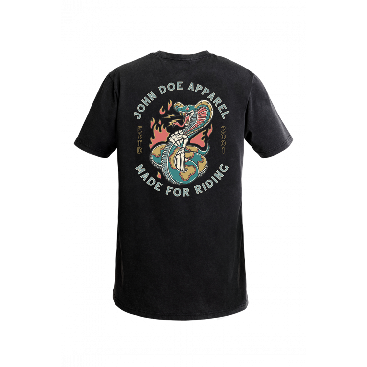 JOHN DOE® – T-SHIRT SNAKE II IN 2 FARBEN