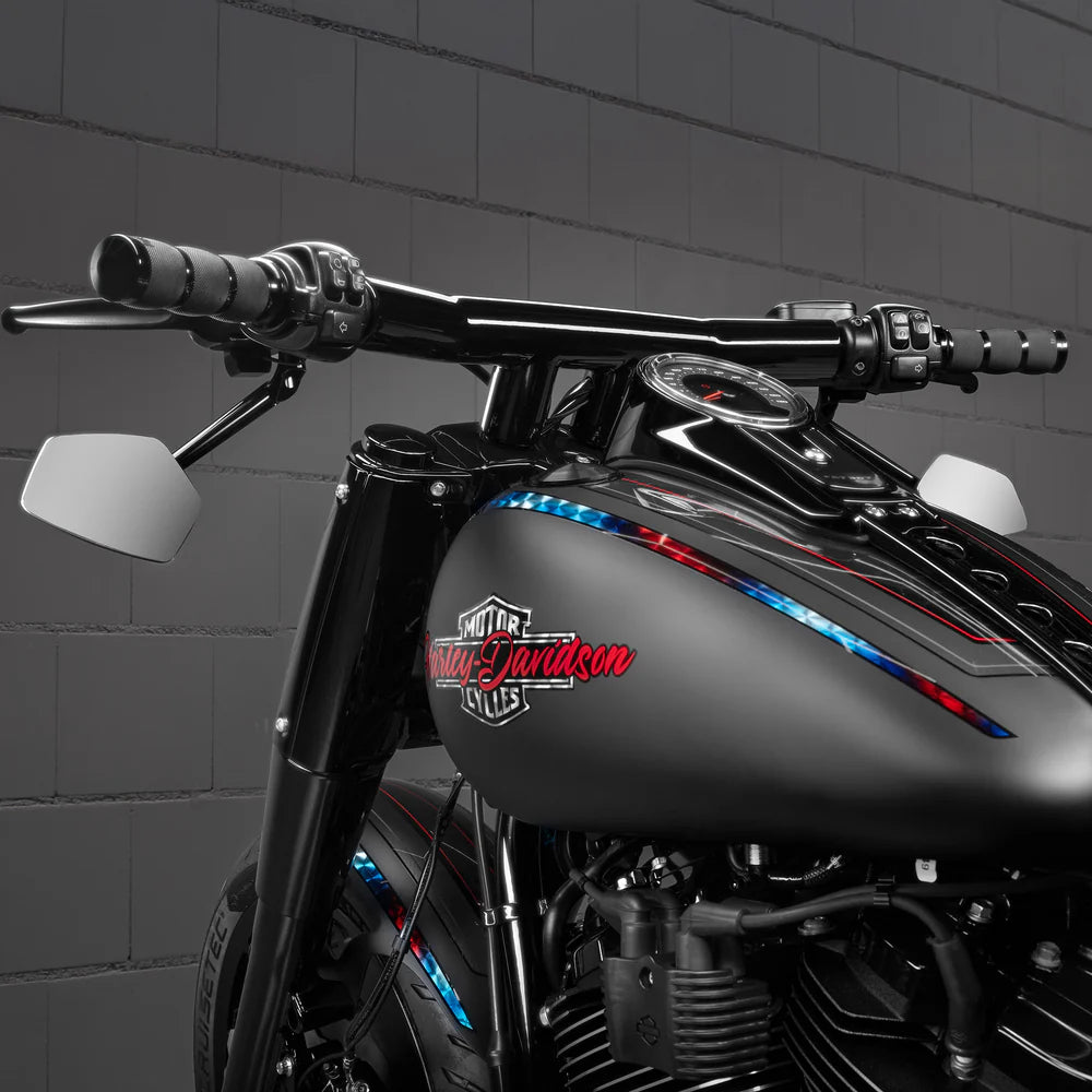 DRAG-T 2" MEGA LENKER HANDLEBARS FÜR SOFTAIL, DYNA & SPORTSTER