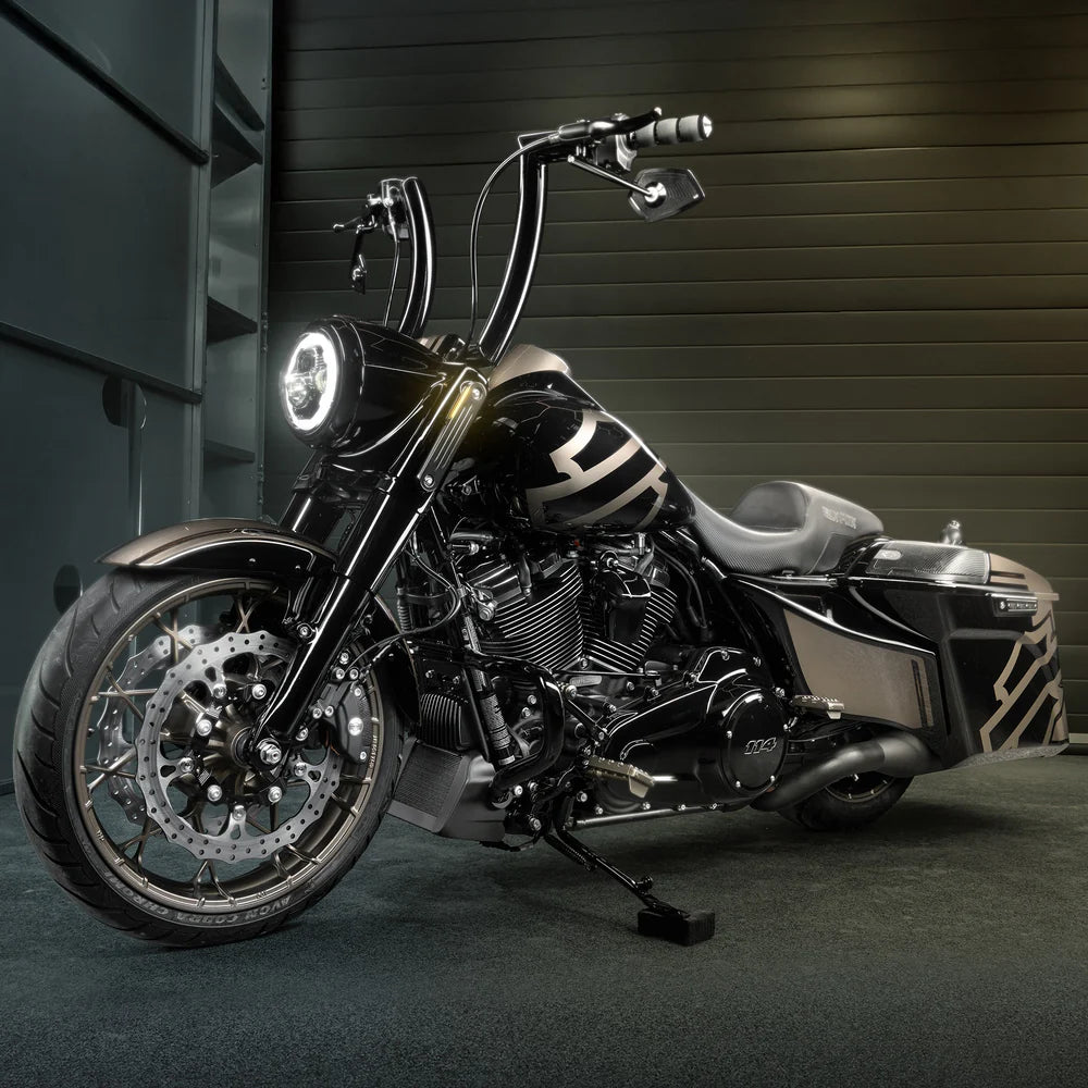 FAT LENKER KILLER BULL 1" FÜR ROAD KING (96-22)