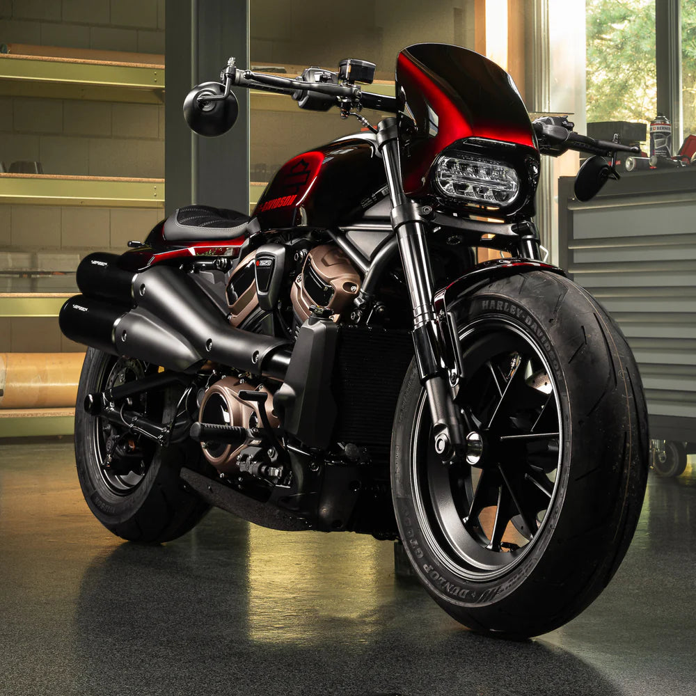 1 1/4" DRAG BAR LENKER FÜR HARLEY SPORTSTER S & NIGHTSTER – PREWIRED OPTIONAL