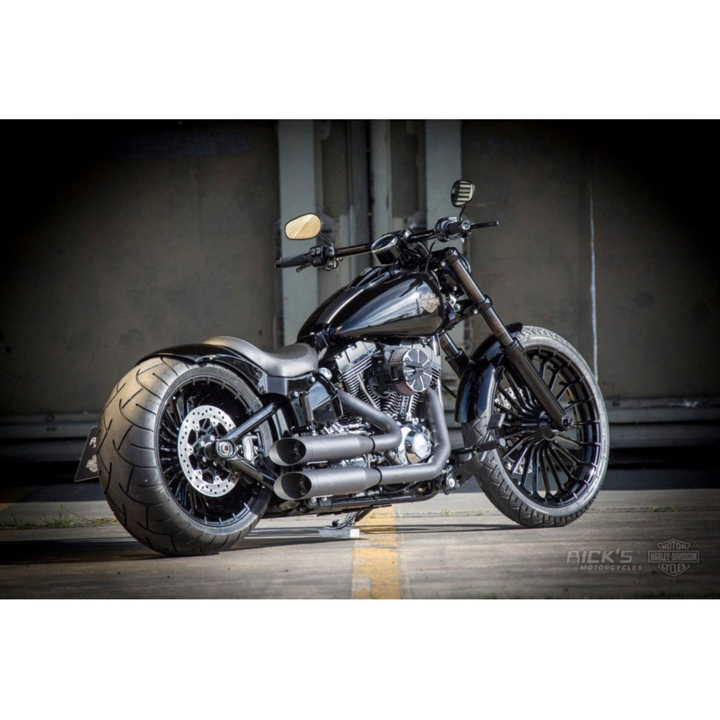 HECKFENDER FÜR SOFTAIL TWIN CAM BREAKOUT BIS (2017) MIT GUTACHTEN