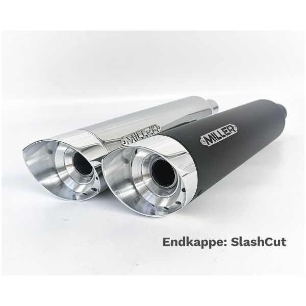 MILLER - EXHAUST SYSTEM NEBRASKA II EURO 4 FOR DYNA LOW RIDER (2017)