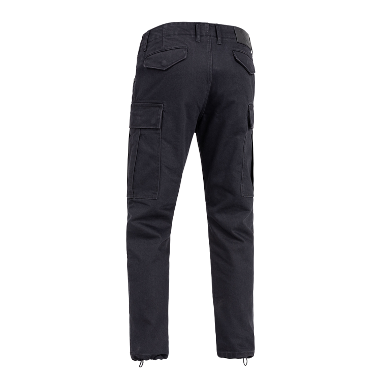 MOTORRADHOSE CARGO REGULAR FIT MIT PROTEKTOREN IN SCHWARZ