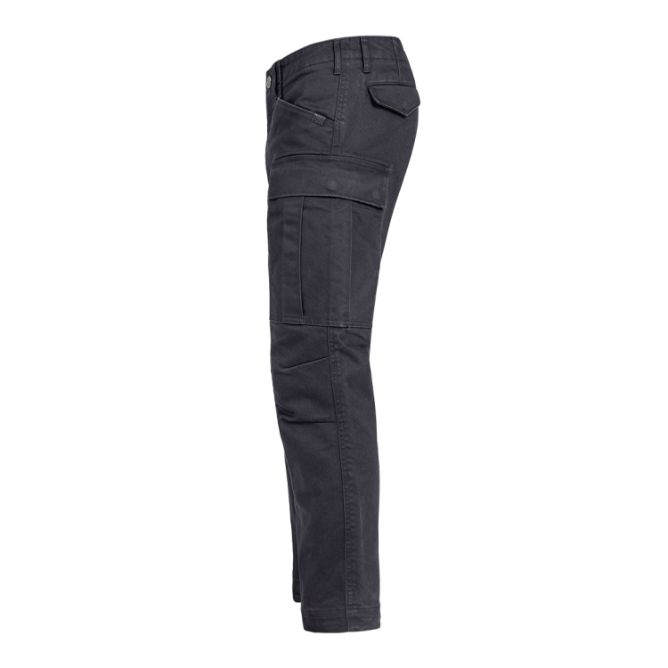 MOTORRADHOSE CARGO REGULAR FIT MIT PROTEKTOREN IN SCHWARZ