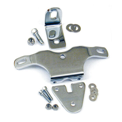 Motorhalter-Kit Chrom für Harley-Davidson Softail 84–99
