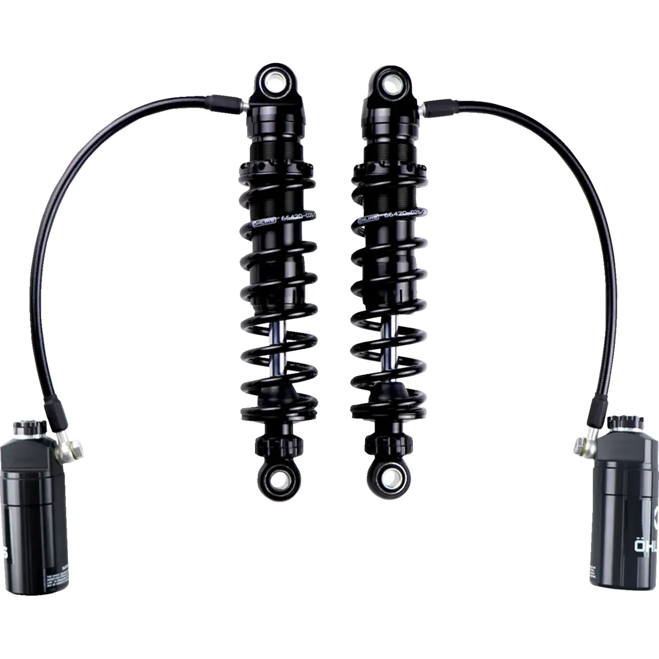 Öhlins STX Pro Stoßdämpfer HD 050 in Schwarz, 12 Zoll für Harley-Davidson Touring