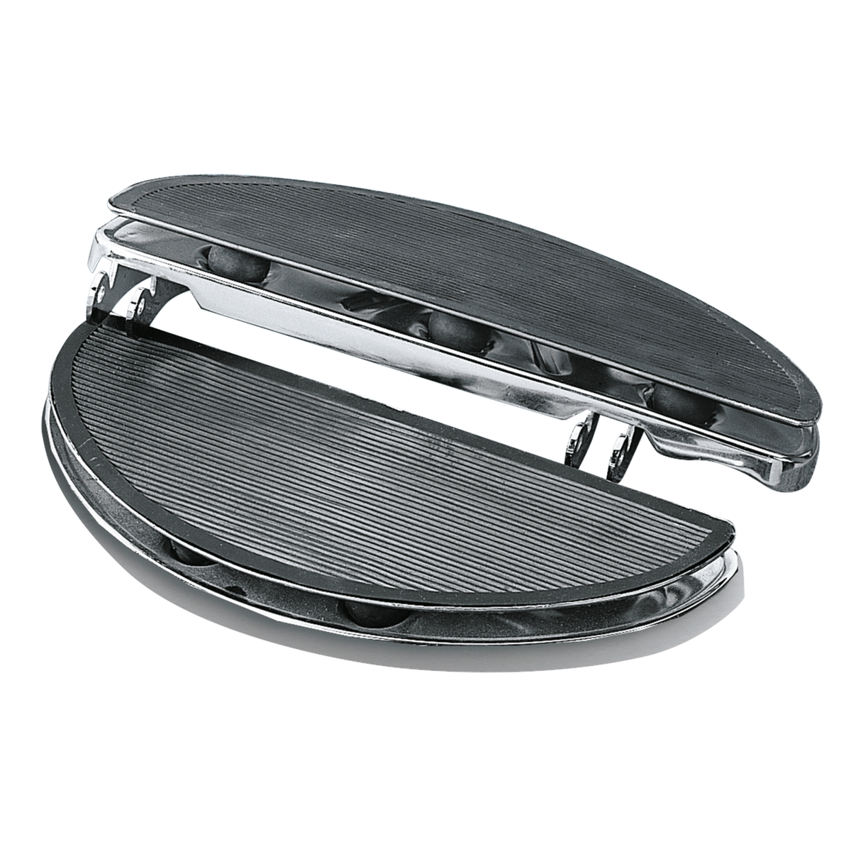 Ovale Fahrer-Trittbretter Shaker, Paar für Harley-Davidson TOURING – Oval