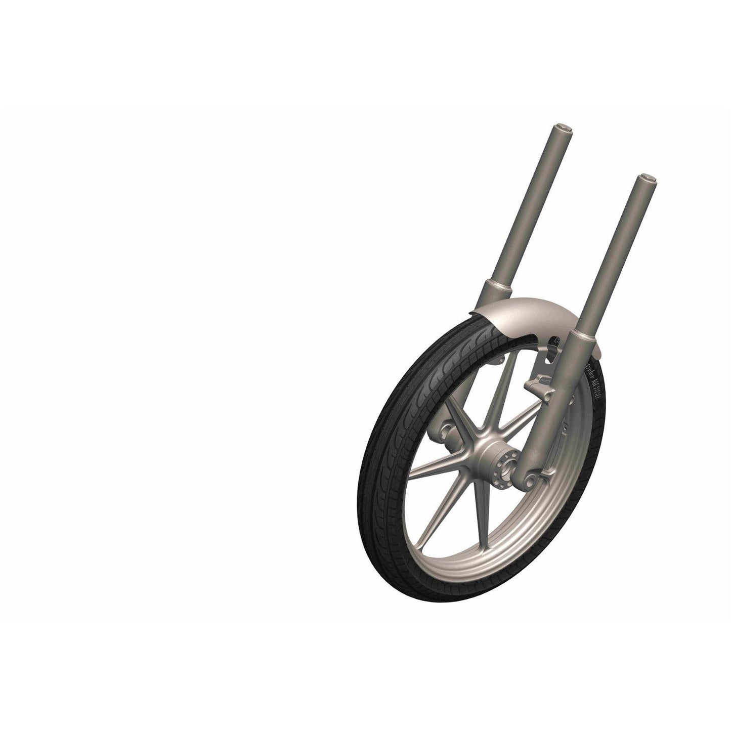 FRONTFENDER 21" FÜR FAT BOY AB (2018) STAHL UNLACKIERT