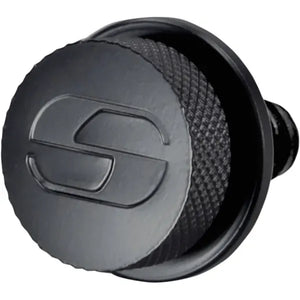 SONSTIGE EXTRAS – SADDLEMEN SITZBANKSCHRAUBE SCHWARZ BILLET-STYLE 1/4-20 FÜR HARLEY-DAVIDSON