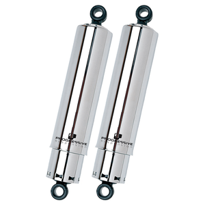 FEDERUNG HINTEN – STOSSDÄMPFERPAAR AMERICAN TUNED 12 ZOLL MIT CHROMHÜLSEN FÜR HARLEY-DAVIDSON BIG TWIN 4-GANG (1980–1984) – PROGRESSIVE SUSPENSION