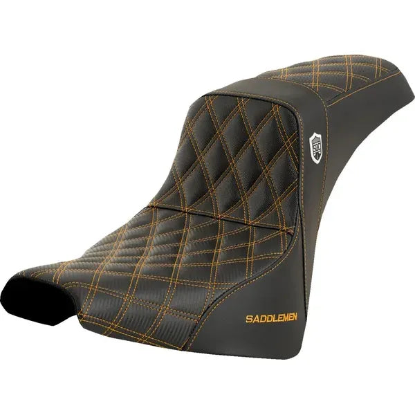 SADDLEMEN PRO SERIES SDC PERFORMANCE SEAT | ZWEISITZER | FÜR LOW RIDER S/ST FLSB/FXLR 2018-UP - VIELE FARBEN