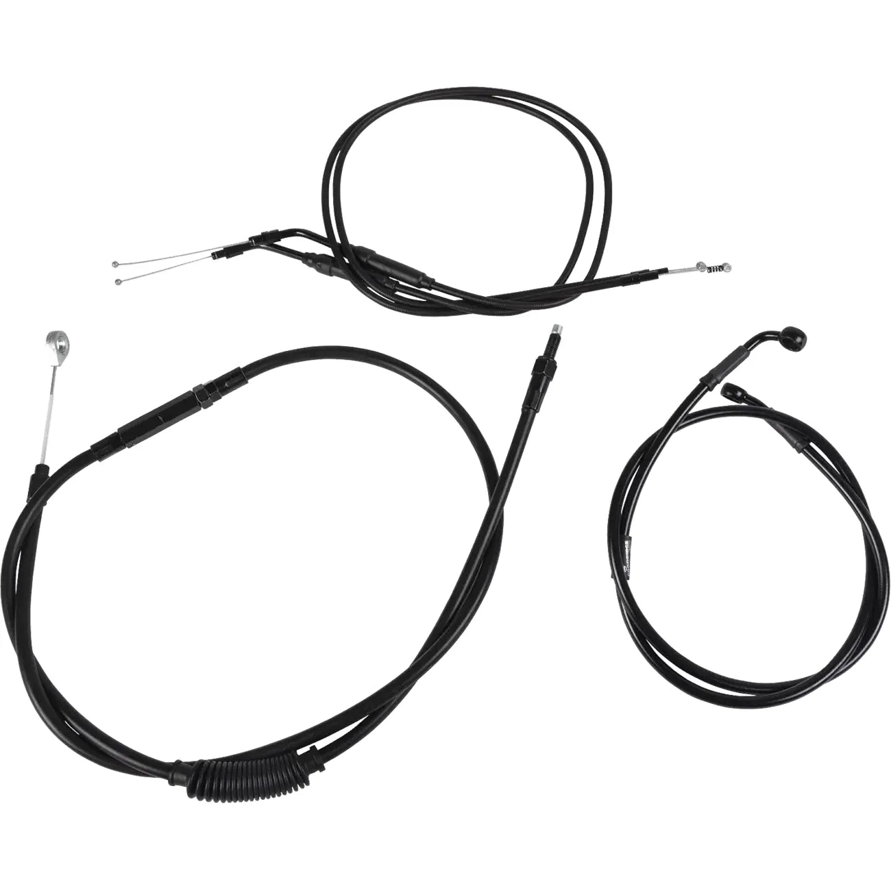 JAIL BAR KABEL-KIT | 10 ZOLL | NON-ABS | HARLEY SPORTSTER 2007–2013 – ANSICHT 1