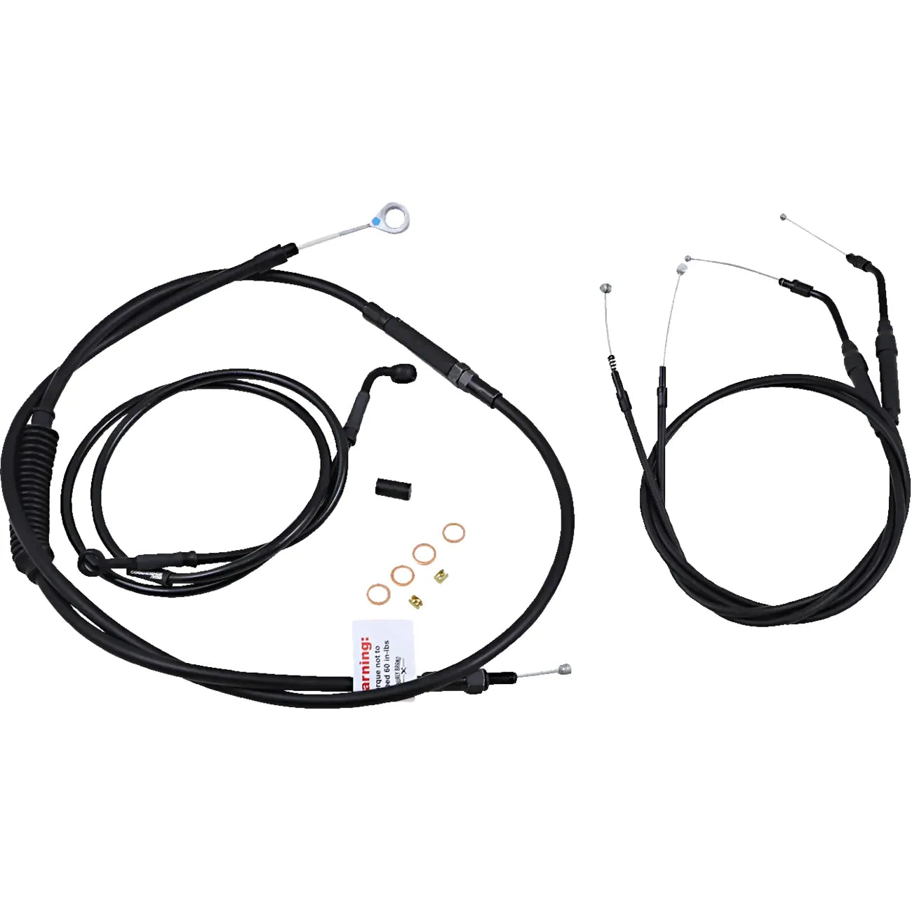 JAIL BAR KABEL-KIT | 12 ZOLL | NON-ABS | HARLEY SPORTSTER 2007–2013 – ANSICHT 1