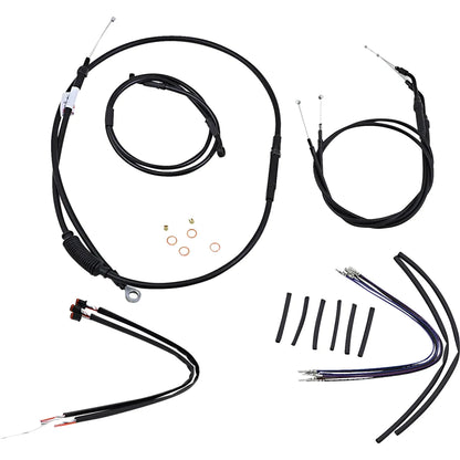 JAIL BAR KABEL-KIT | 14 ZOLL | NON-ABS | HARLEY SPORTSTER 2014–2022 – ANSICHT 1