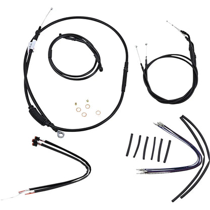 JAIL BAR KABEL-KIT | 14 ZOLL | NON-ABS | HARLEY SPORTSTER 2014–2022 – ANSICHT 2